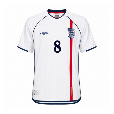 England 2002 Home Jersey image 1