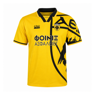 AEK Athens FC 1993/94 Home Jersey image 1