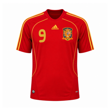 Spain 2008 Home Jersey image 1