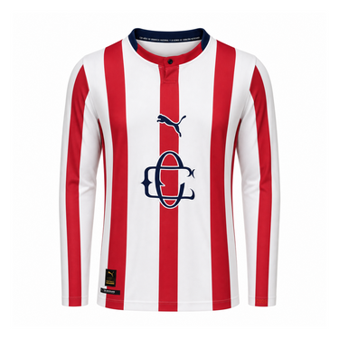 CD Guadalajara 2026/27 Home 120th Anniversary Long Sleeve Jersey image 1