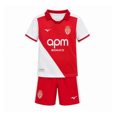 AS Monaco 2026/27 Home Kids Kit image 1