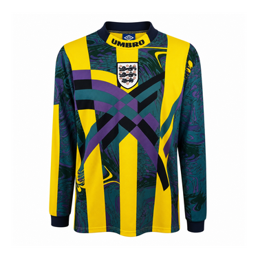 England 1995 Goalkeeper Long Sleeve Jersey image 1