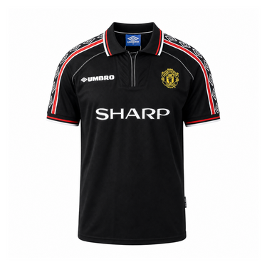 Manchester United FC 1998/99 Third Black Jersey image 1