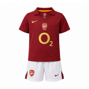 Arsenal FC 2005/06 Home Kids Kit image 1