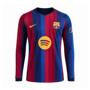 FC Barcelona 2026/27 Home Long Sleeve Jersey image 1